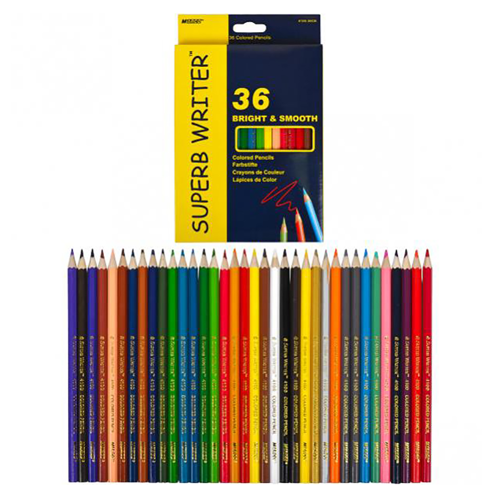 Набір кольорових олівців Marco Superb Writer 36 кольорів